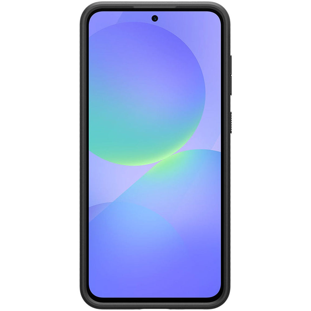 Custodia per Samsung Galaxy A36 A366, Spigen, Liquid Air, Nera Opaca ACS09199