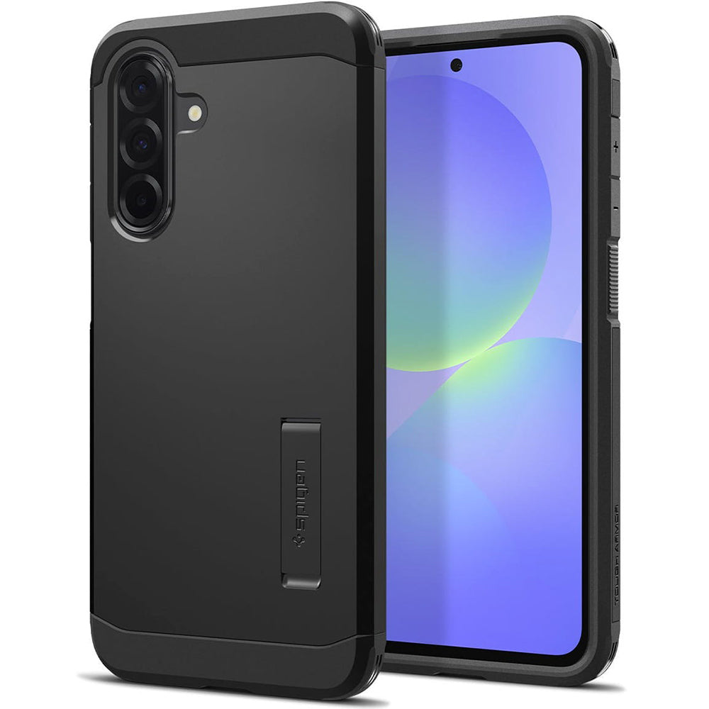 Custodia per Samsung Galaxy A36 A366, Spigen, Tough Armor, Nera