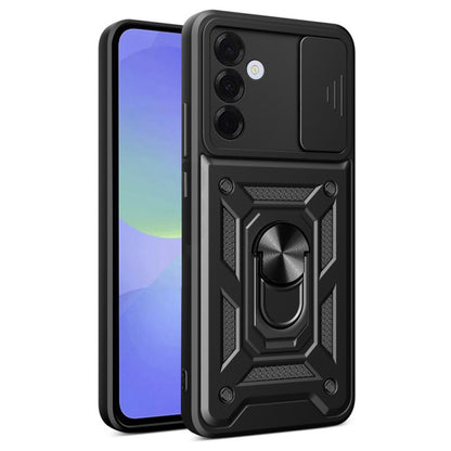 Custodia per Samsung Galaxy A36 A366, Techsuit, CamShield, Nera