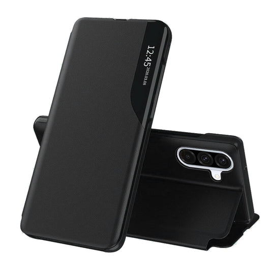 Custodia per Samsung Galaxy A36 A366, Techsuit, eFold, Nera