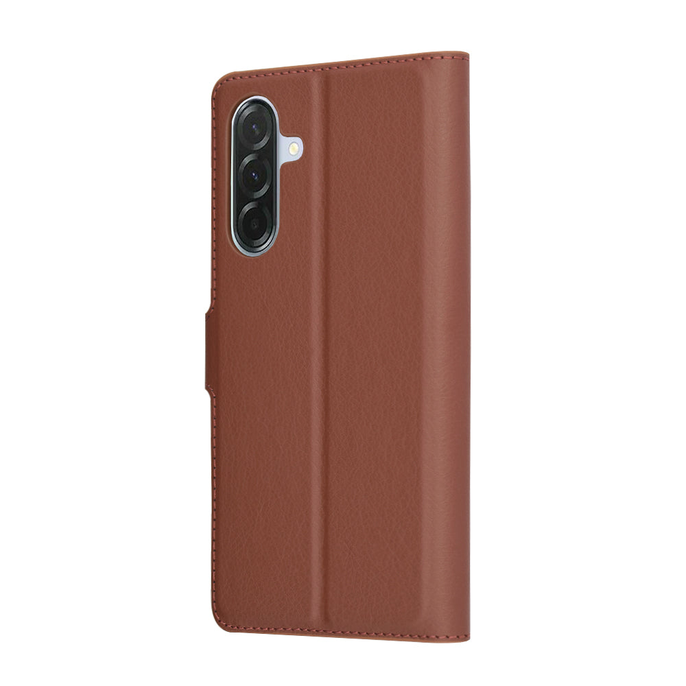 Custodia per Samsung Galaxy A36 A366, Techsuit, Leather Folio, Marrone