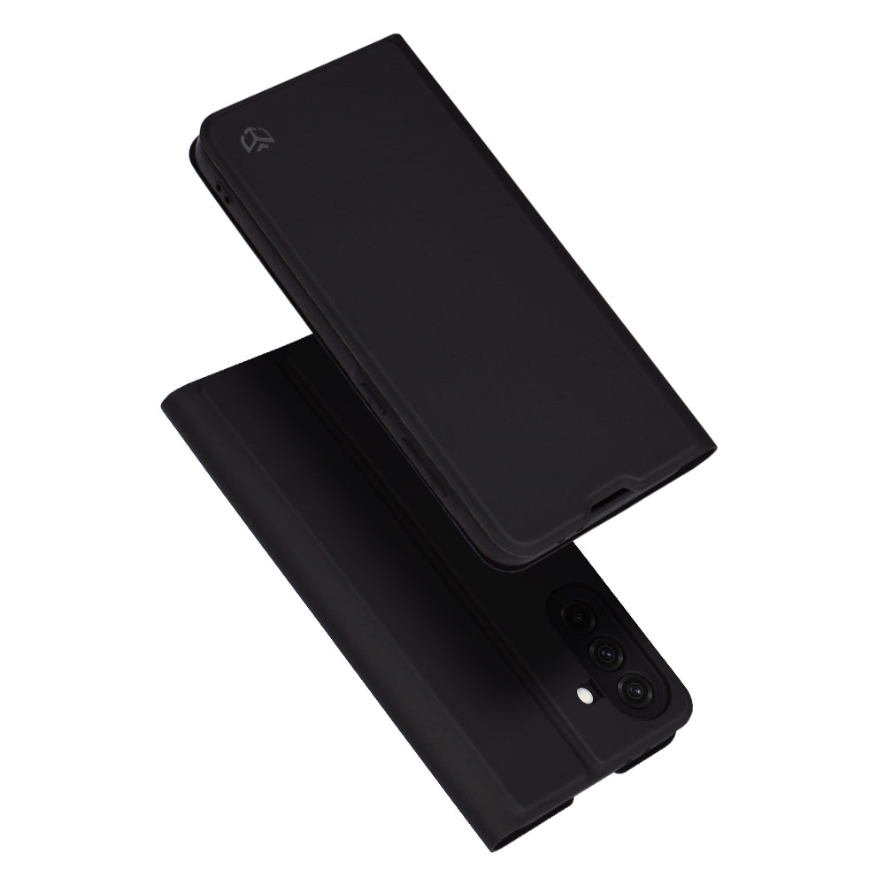 Custodia per Samsung Galaxy A36 A366, Techsuit, Magskin Book, Nera