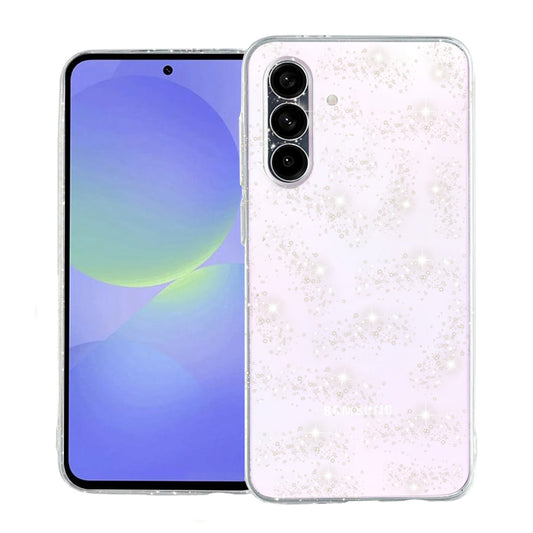 Custodia per Samsung Galaxy A36 A366, Techsuit, SparkleSkin, Trasparente
