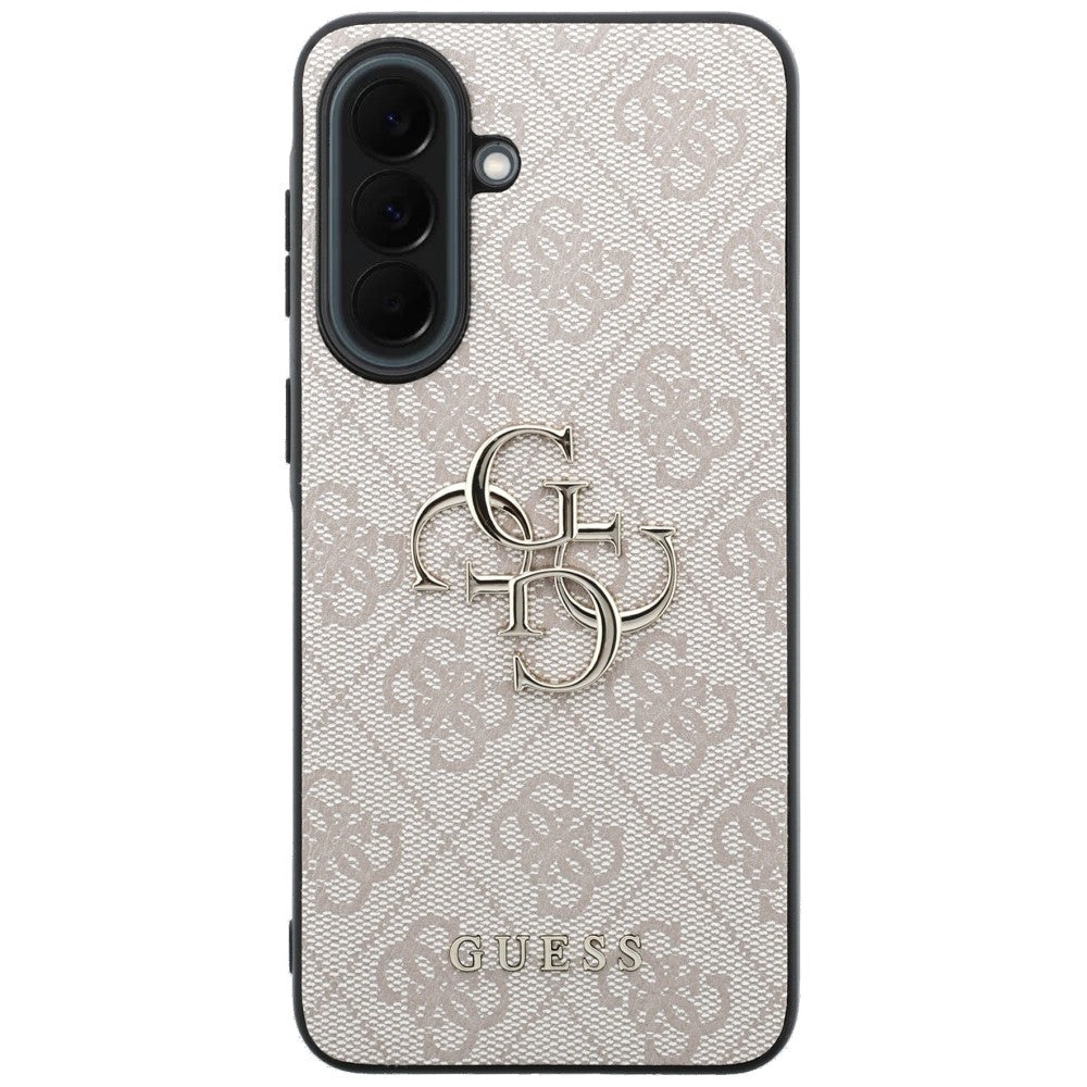 Custodia per Samsung Galaxy A37 5G, Guess, 4G Big Logo, Rosa