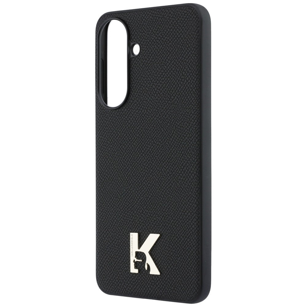 Custodia per Samsung Galaxy A37 5G, Karl Lagerfeld, Logo Karl Head, Nera