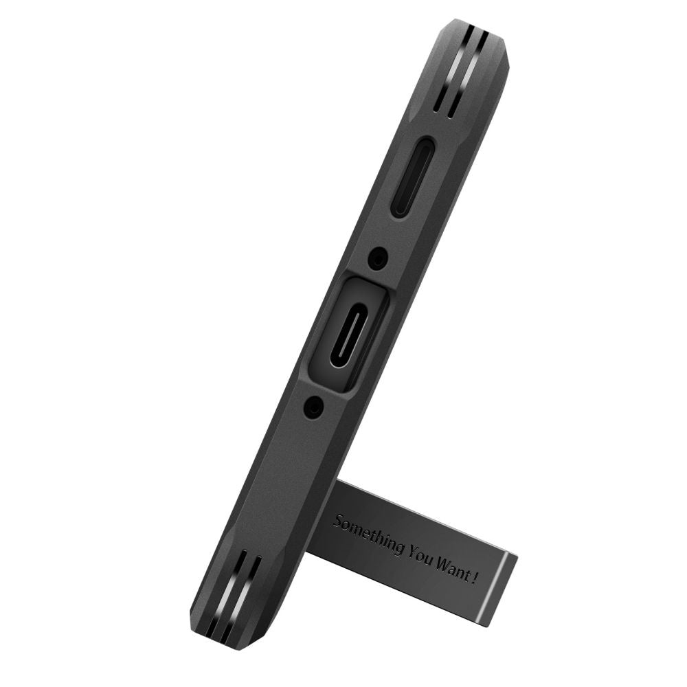 Custodia per Samsung Galaxy A37 5G, Spigen, Tough Armor, Nera ACS11131