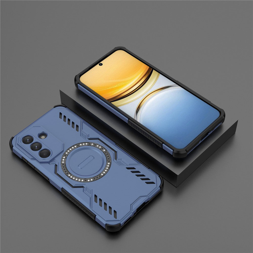 Custodia per Samsung Galaxy A37 5G, Techsuit, ArmorMag, Blu