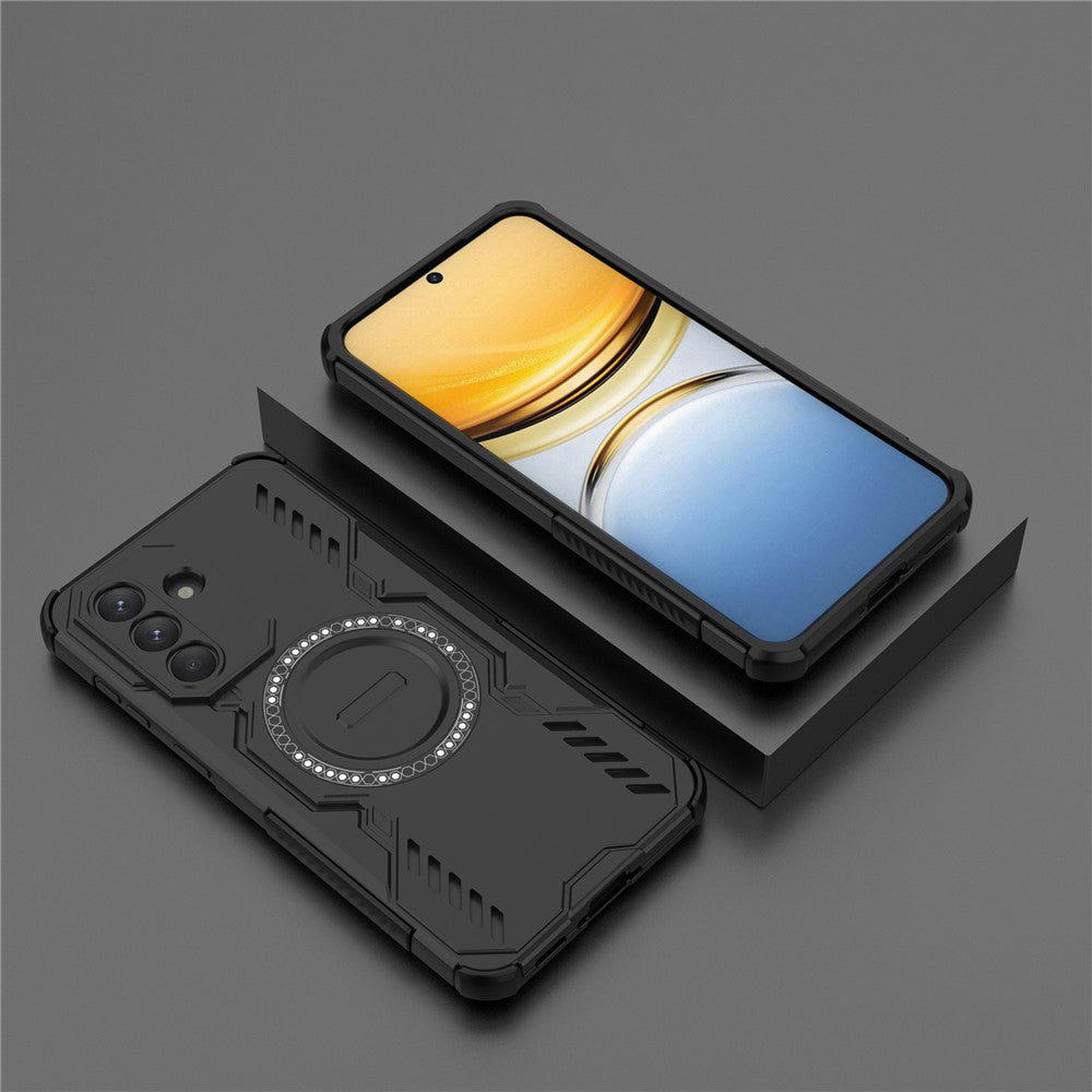 Custodia per Samsung Galaxy A37 5G, Techsuit, ArmorMag, Nera