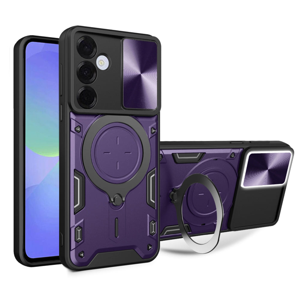Custodia per Samsung Galaxy A37 5G, Techsuit, CamGuard Pro, Viola