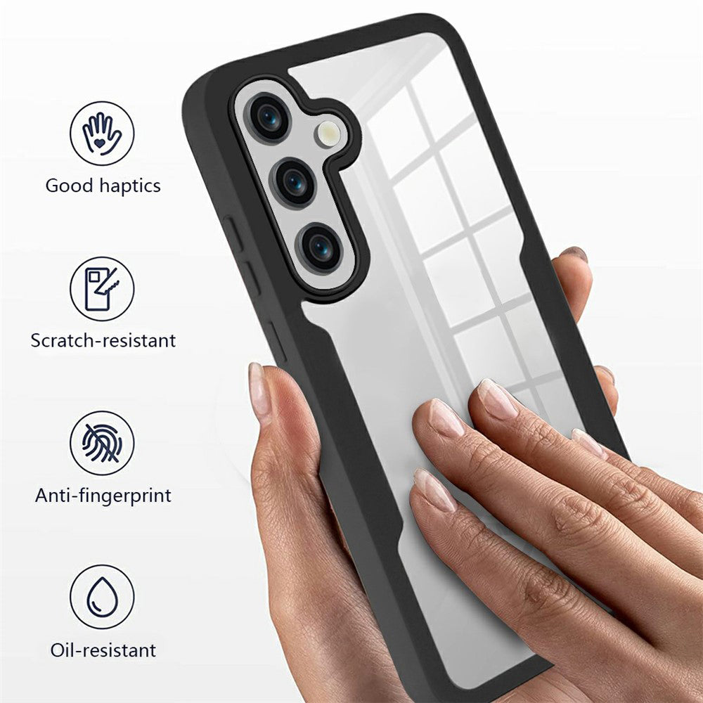 Custodia per Samsung Galaxy A37 5G, Techsuit, ColorVerse 360, Nera