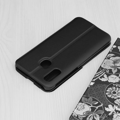 Custodia per Samsung Galaxy A40 A405, Techsuit, eFold, Nera