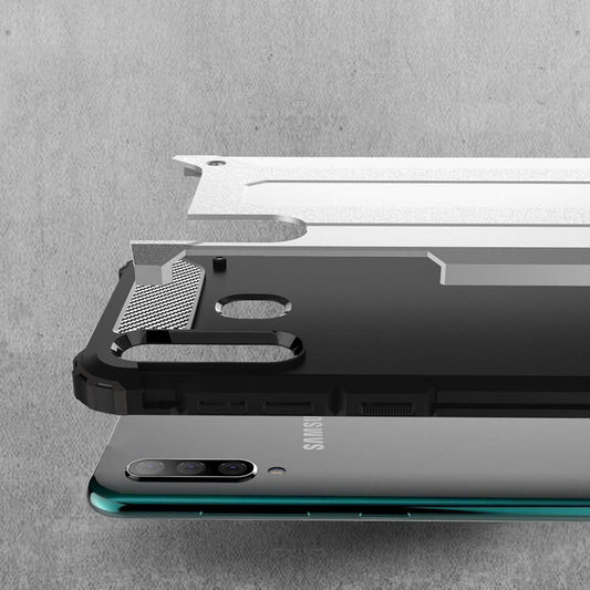 Custodia per Samsung Galaxy A50s A507 / A30s A307 / A50 A505, Techsuit, Hybrid Armor, Nera