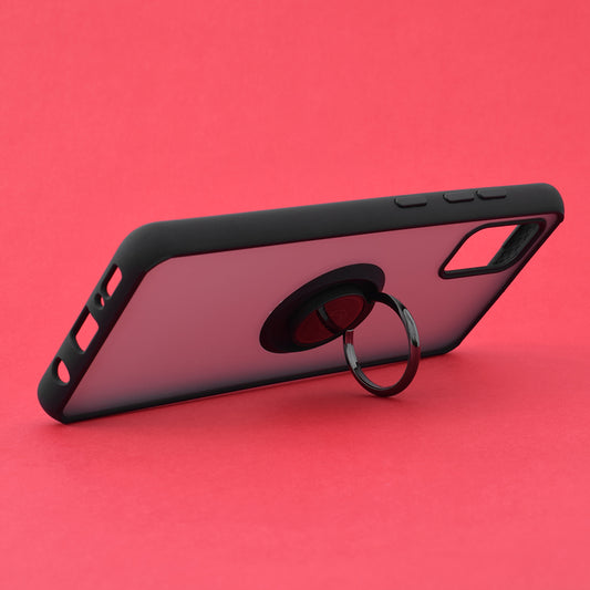 Custodia per Samsung Galaxy A51 A515, Techsuit, Glinth, Nera