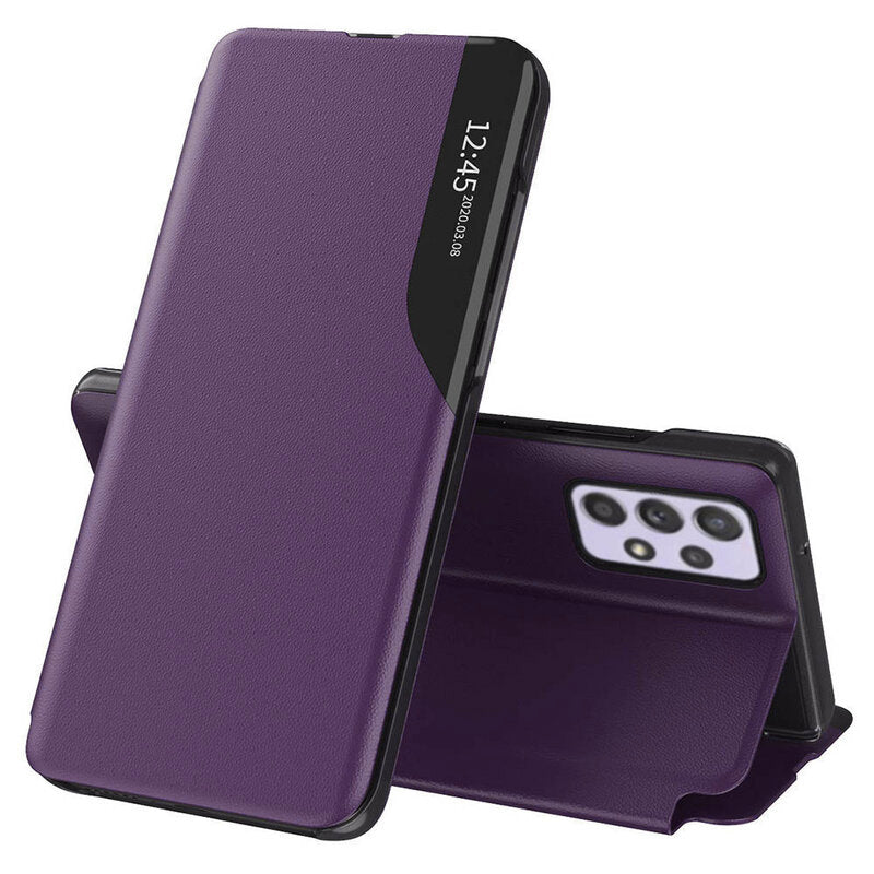 Custodia per Samsung Galaxy A52s 5G A528 / A52 5G A526 / A52 A525, Techsuit, eFold, Viola