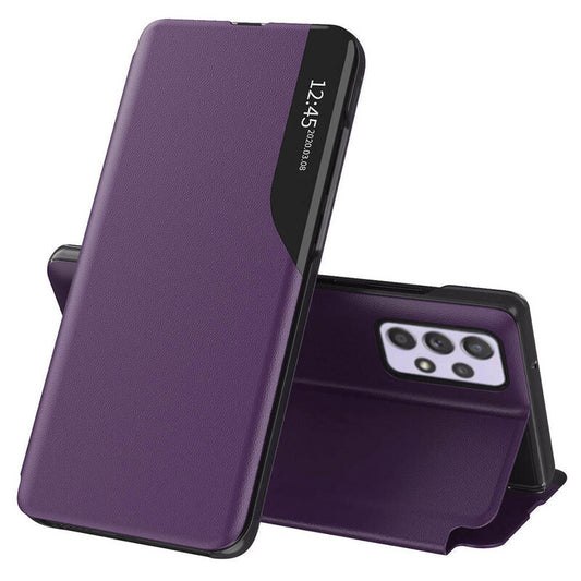 Custodia per Samsung Galaxy A52s 5G A528 / A52 5G A526 / A52 A525, Techsuit, eFold, Viola
