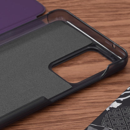 Custodia per Samsung Galaxy A52s 5G A528 / A52 5G A526 / A52 A525, Techsuit, eFold, Viola