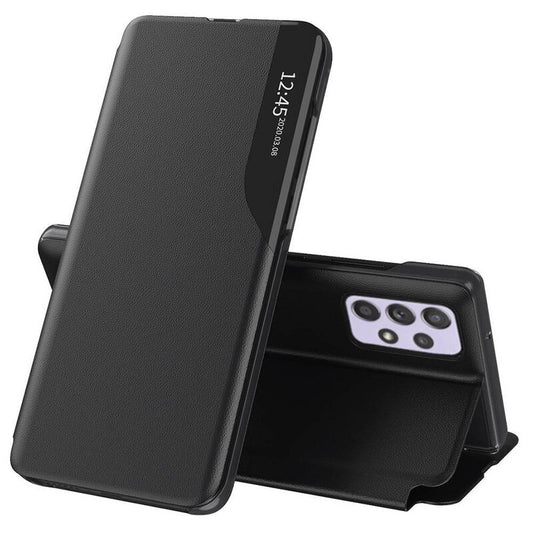 Custodia per Samsung Galaxy A52s 5G A528 / A52 5G A526 / A52 A525, Techsuit, eFold, Nera