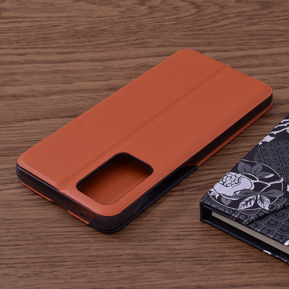 Custodia per Samsung Galaxy A52s 5G A528 / A52 5G A526 / A52 A525, Techsuit, eFold, Arancione