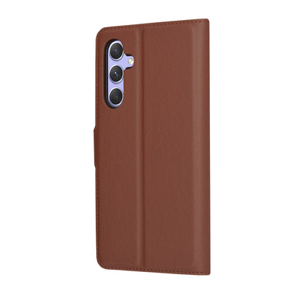 Custodia per Samsung Galaxy A54 A546, Techsuit, Leather Folio, Marrone