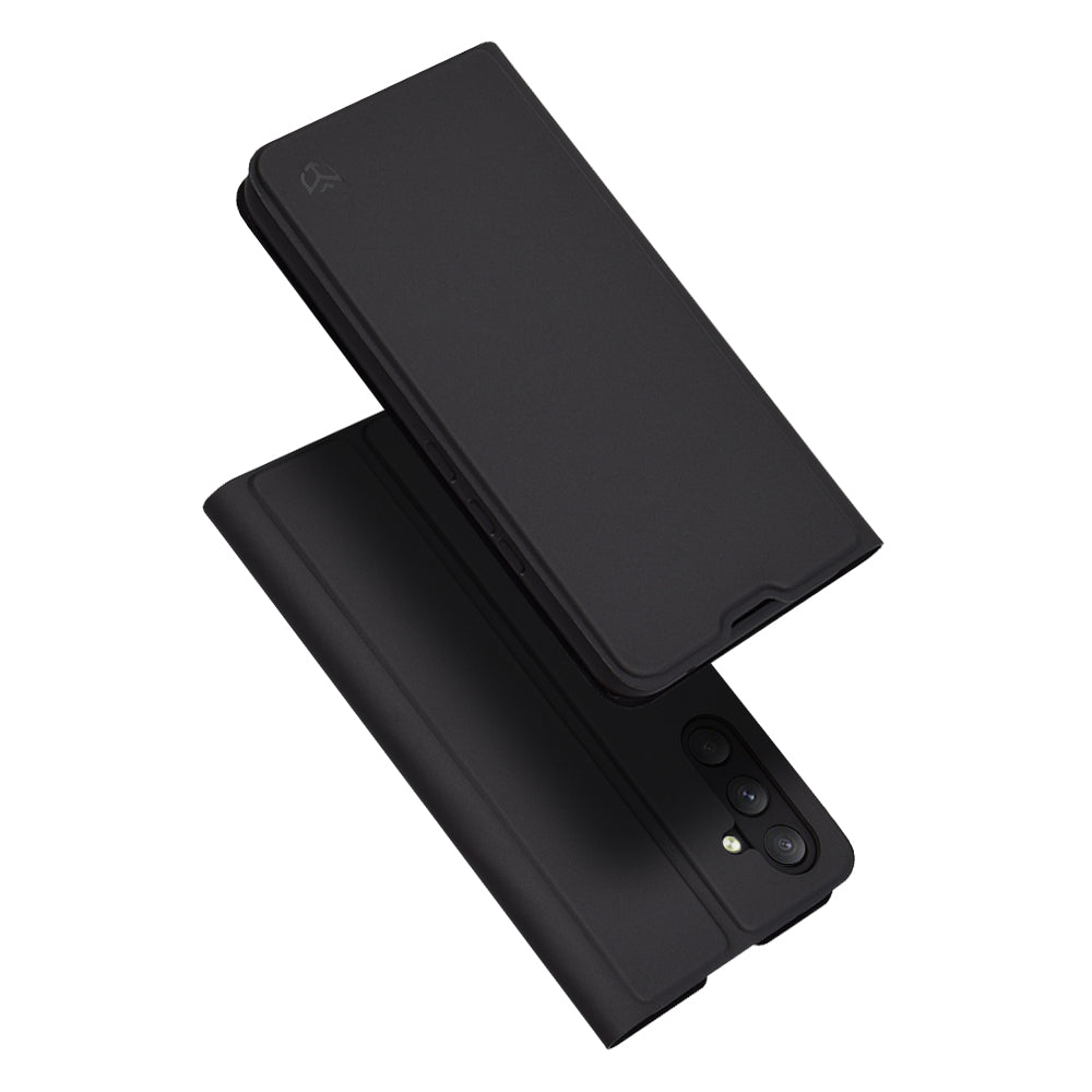 Custodia per Samsung Galaxy A54 A546, Techsuit, Magskin Book, Nera