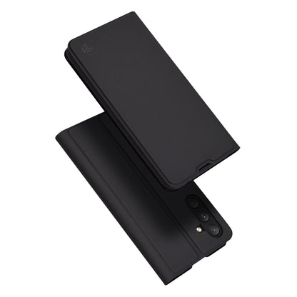 Custodia per Samsung Galaxy A54 A546, Techsuit, Magskin Book, Nera
