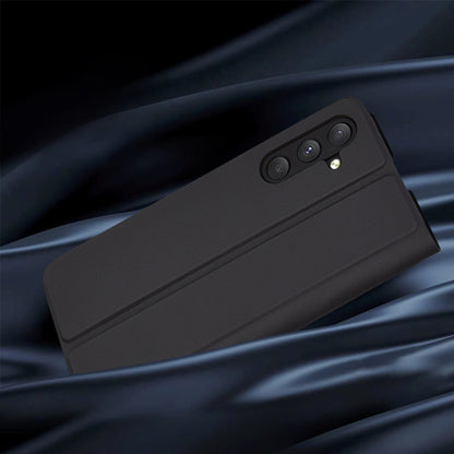 Custodia per Samsung Galaxy A54 A546, Techsuit, Magskin Book, Nera
