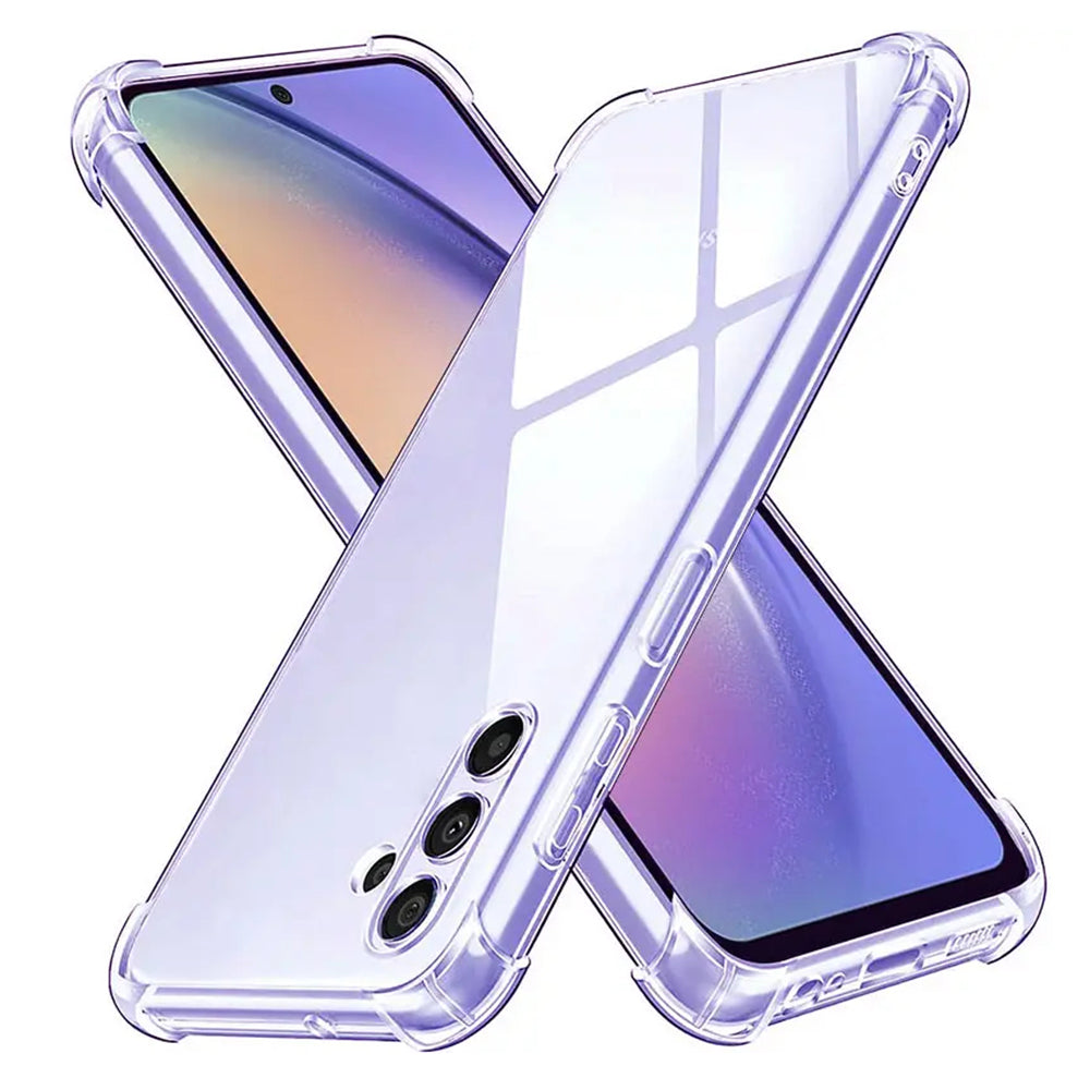 Custodia per Samsung Galaxy A54 A546, Techsuit, Shockproof Clear, Trasparente