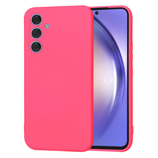 Custodia per Samsung Galaxy A54 A546, Techsuit, SoftFlex, Rosa Scuro