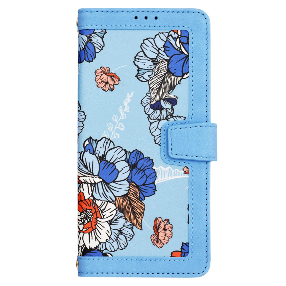 Custodia per Samsung Galaxy A55 5G A556, Techsuit, FlipCraft, Blu