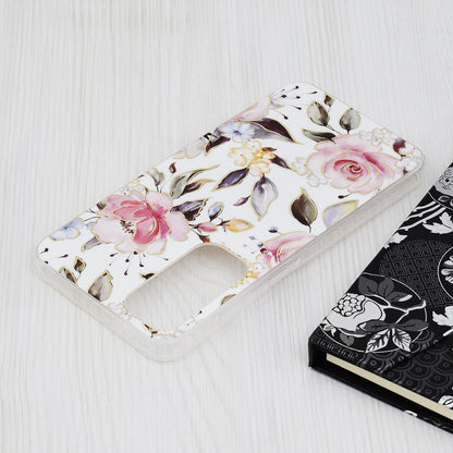 Custodia per Samsung Galaxy A55 5G A556, Techsuit, Marble, Bianca