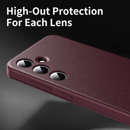 Case for Samsung Galaxy A55 5G A556, Techsuit, SmartView, Red