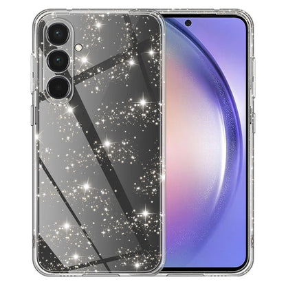 Custodia per Samsung Galaxy A55 5G A556, Techsuit, SparkleSkin, Trasparente