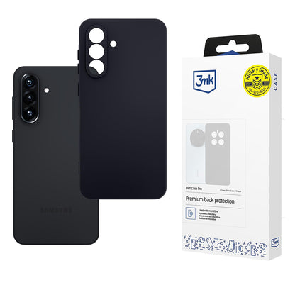 Custodia per Samsung Galaxy A56 A566, 3MK, Nera Opaca