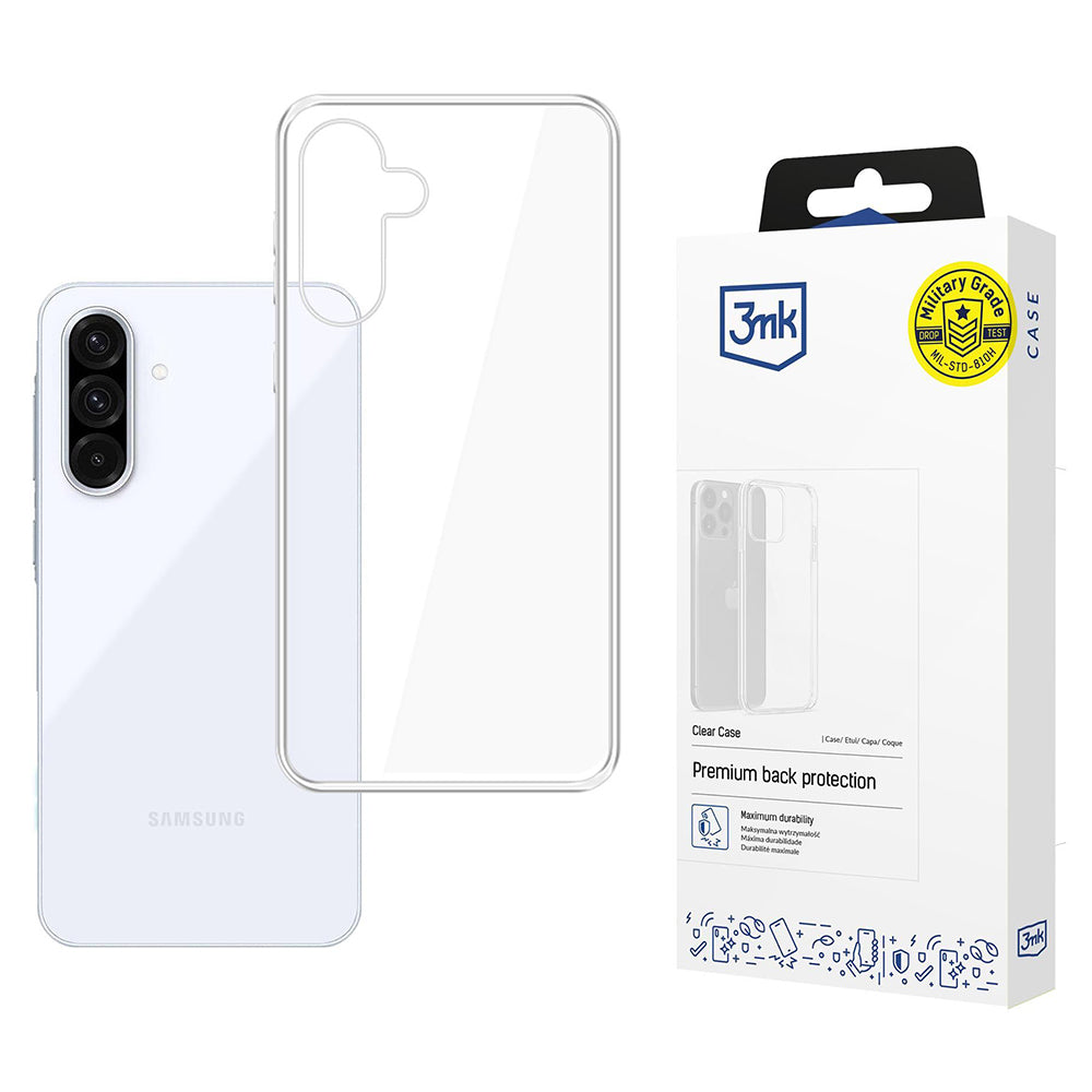 Custodia per Samsung Galaxy A56 A566 / A36 A366, 3MK, Clear, Trasparente