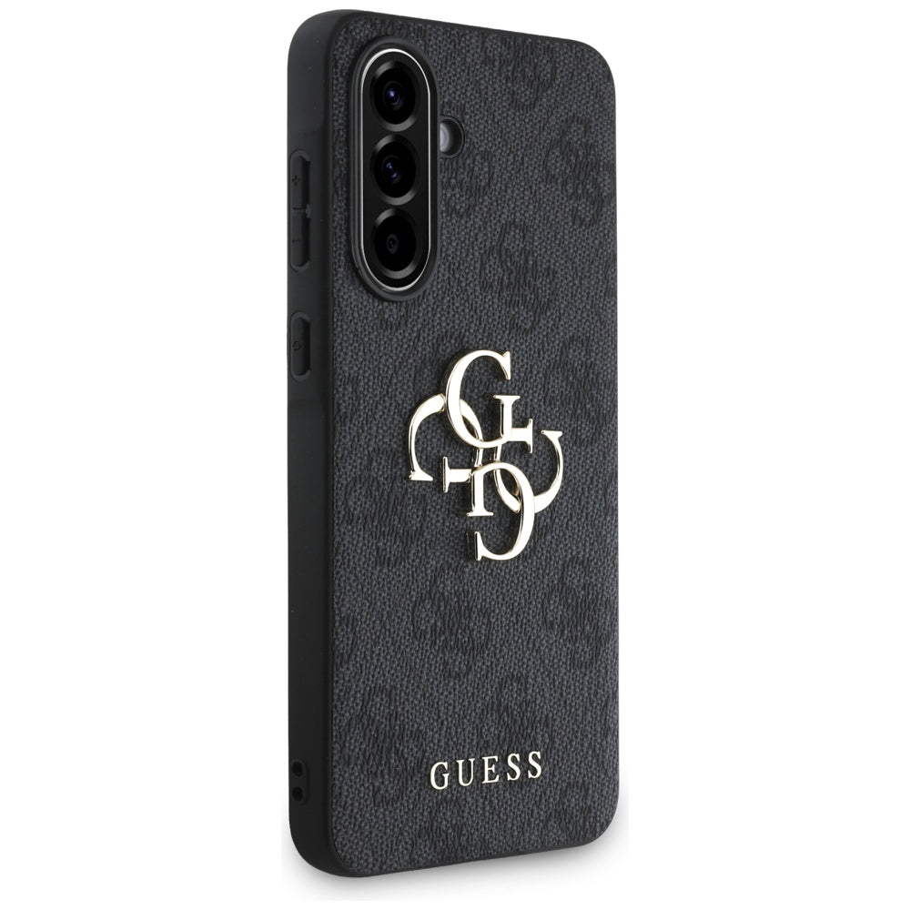 Custodia per Samsung Galaxy A56 A566, Guess, 4G Big Logo, Nera
