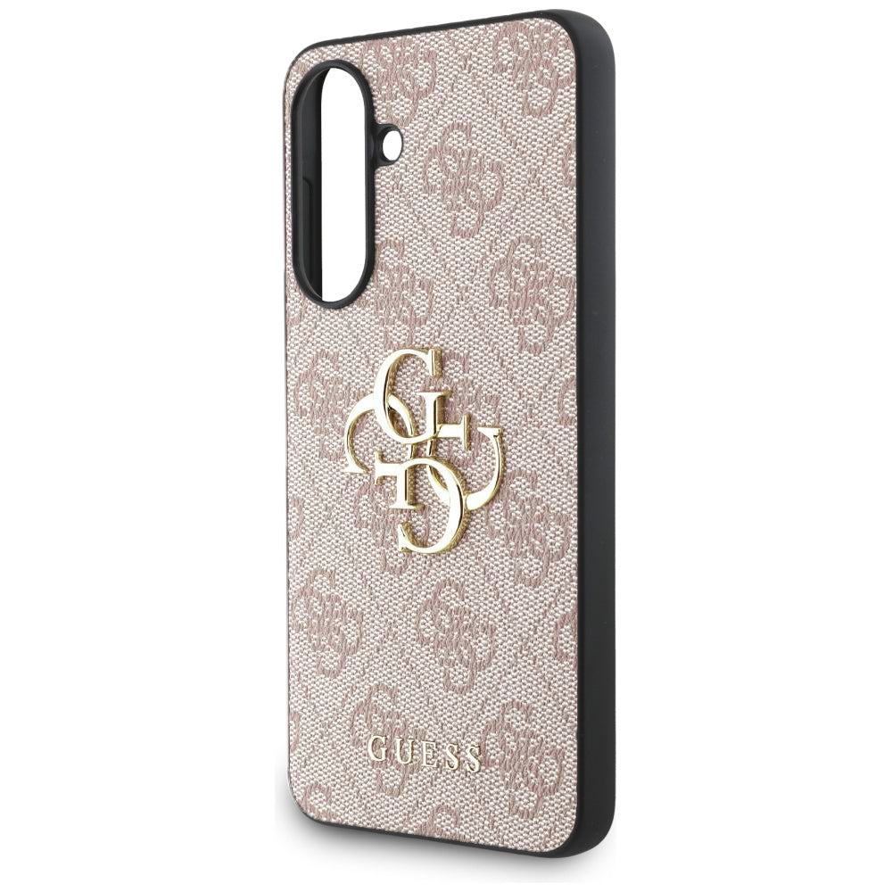 Custodia per Samsung Galaxy A56 A566, Guess, 4G Big Logo, Rosa