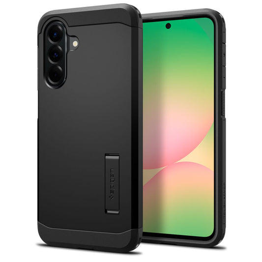 Custodia per Samsung Galaxy A56 A566, Spigen, Tough Armor, Nera ACS09294
