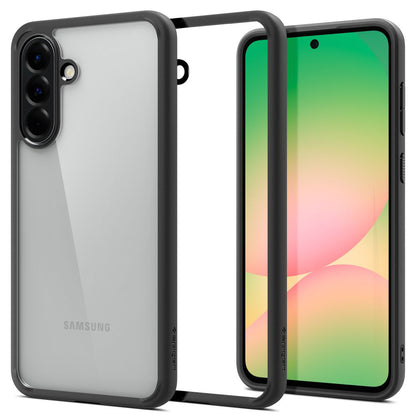 Custodia per Samsung Galaxy A56 A566, Spigen, Ultra Hybrid, Nera Opaca ACS09293