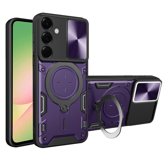 Custodia per Samsung Galaxy A56 A566, Techsuit, CamGuard Pro, Viola