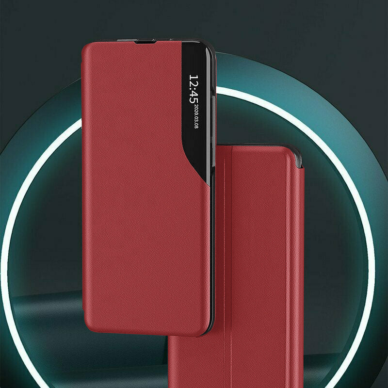 Custodia per Samsung Galaxy A56 A566, Techsuit, eFold, Rossa