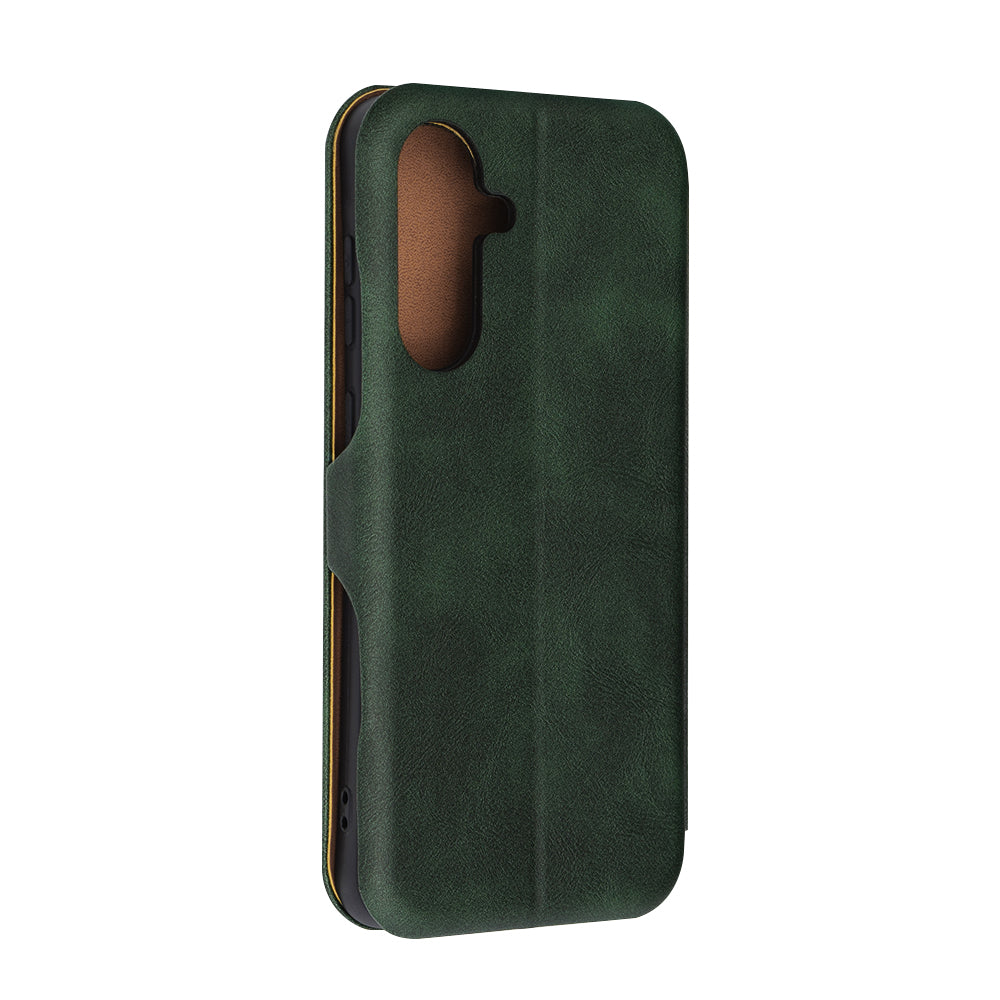 Custodia per Samsung Galaxy A56 A566, Techsuit, Safe Wallet Plus, Verde