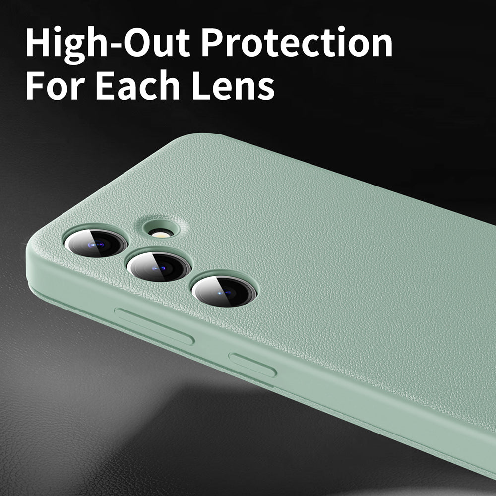 Case for Samsung Galaxy A56 A566, Techsuit, SmartView, Green