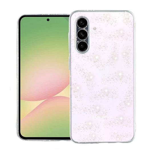 Custodia per Samsung Galaxy A56 A566, Techsuit, SparkleSkin, Trasparente