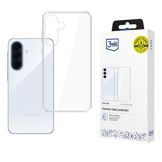 Custodia per Samsung Galaxy A57 5G, 3MK, Clear, Trasparente