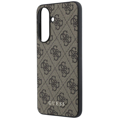 Custodia per Samsung Galaxy A57 5G, Guess, 4G Classic Logo Charm, Marrone