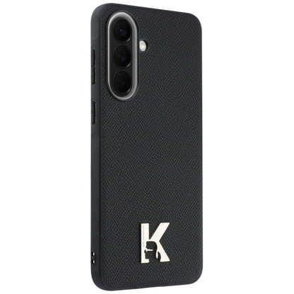 Custodia per Samsung Galaxy A57 5G, Karl Lagerfeld, Karl Head Logo, Nera
