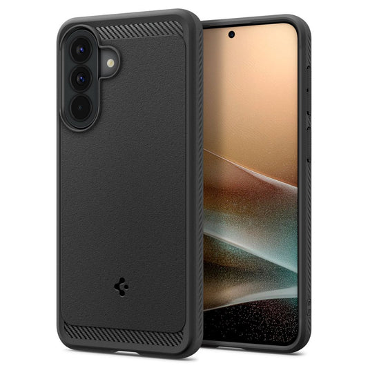 Custodia per Samsung Galaxy A57 5G, Spigen, Rugged Armor, Nera ACS09794