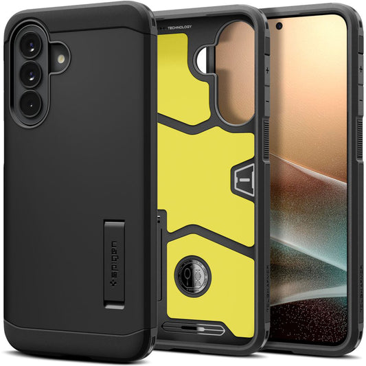 Custodia per Samsung Galaxy A57 5G, Spigen, Tough Armor, Nera ACS11125