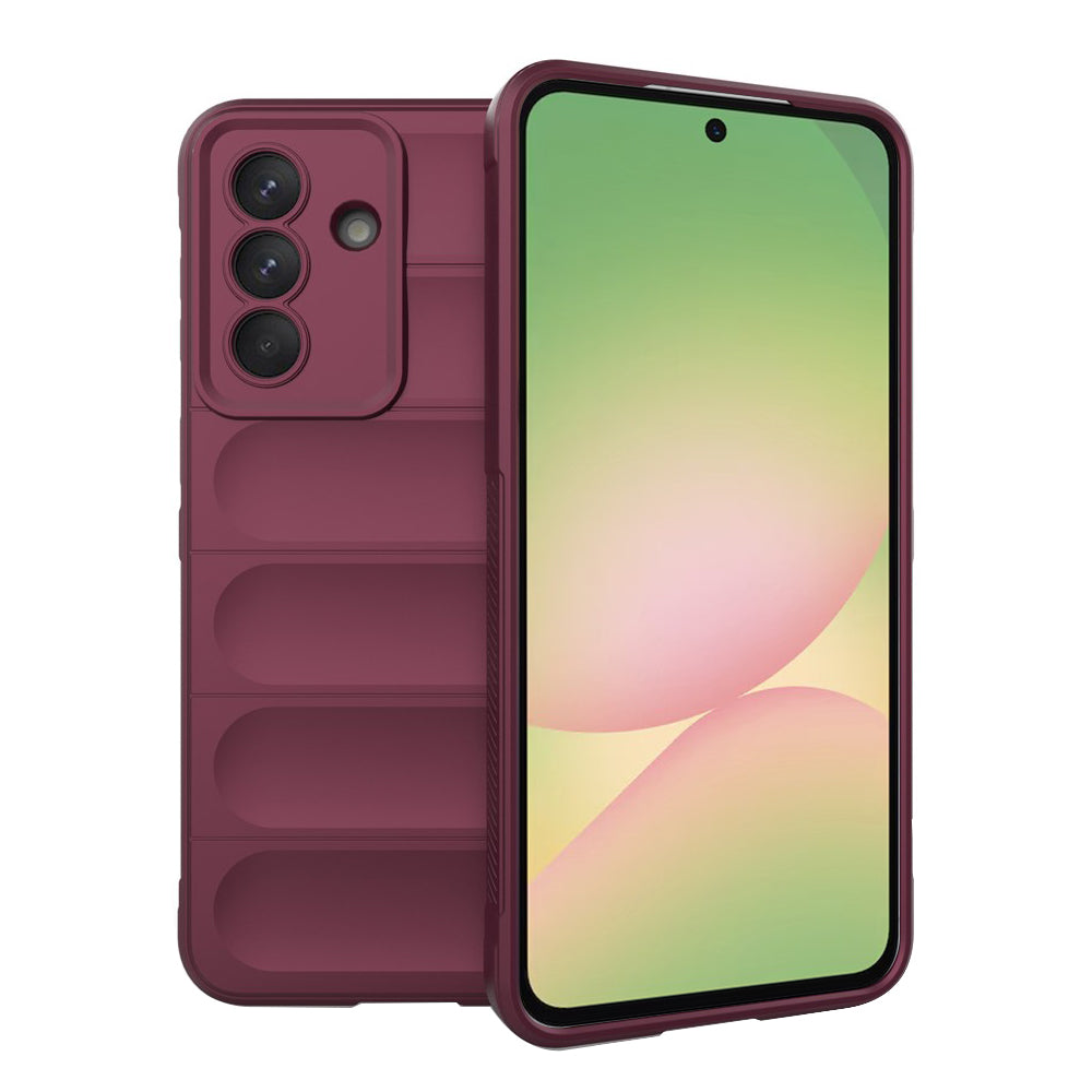 Custodia per Samsung Galaxy A57 5G, Techsuit, Magic Shield, Bordeaux