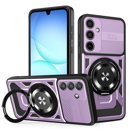 Custodia per Samsung Galaxy A57 5G, Techsuit, RuggedCam, Viola